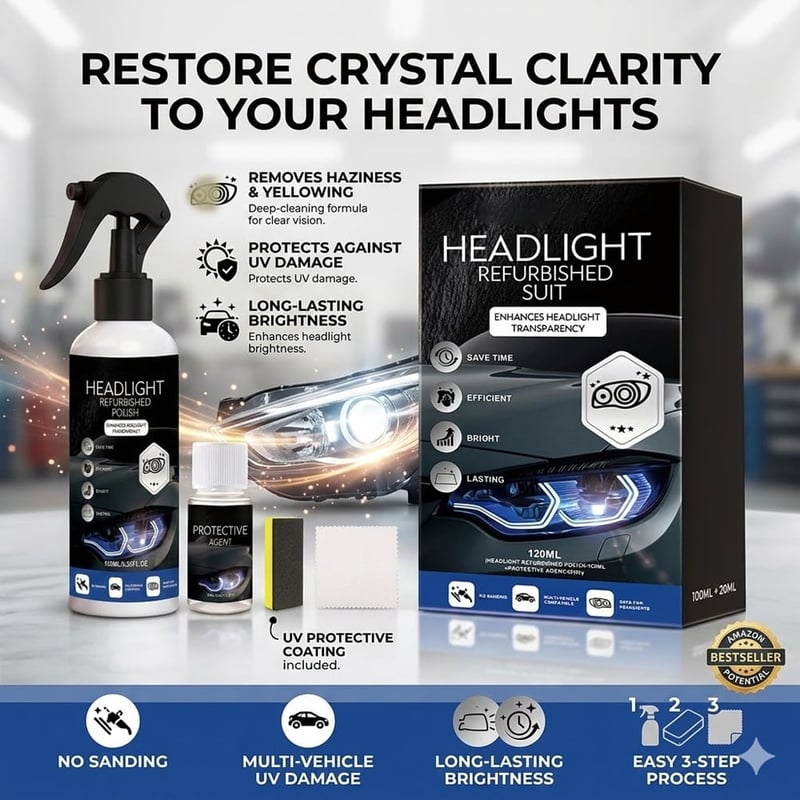 ClearBeam – Headlamp Restoration Fluid