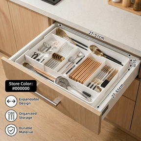 TidyNest – Adjustable Drawer Organizer
