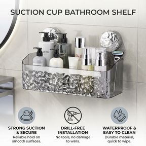 FixFree BathRack – No Drill Storage Shelf