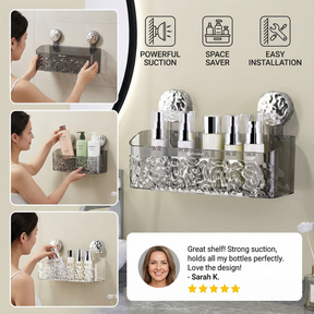 FixFree BathRack – No Drill Storage Shelf