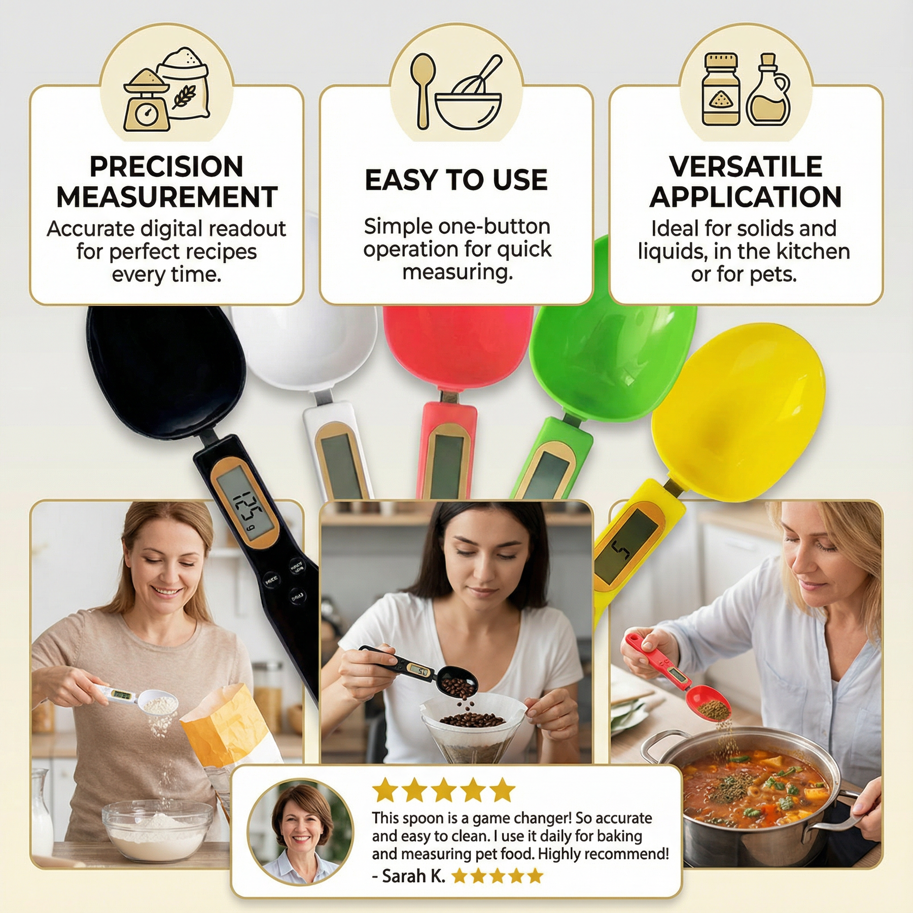 ChefScale Spoon – Digital Precision Spoon