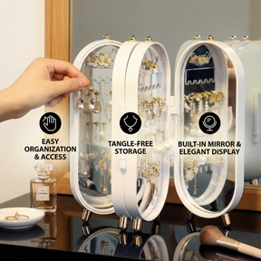 DivaDock – Elegant Mirror Jewelry Organizer