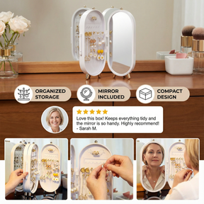 DivaDock – Elegant Mirror Jewelry Organizer