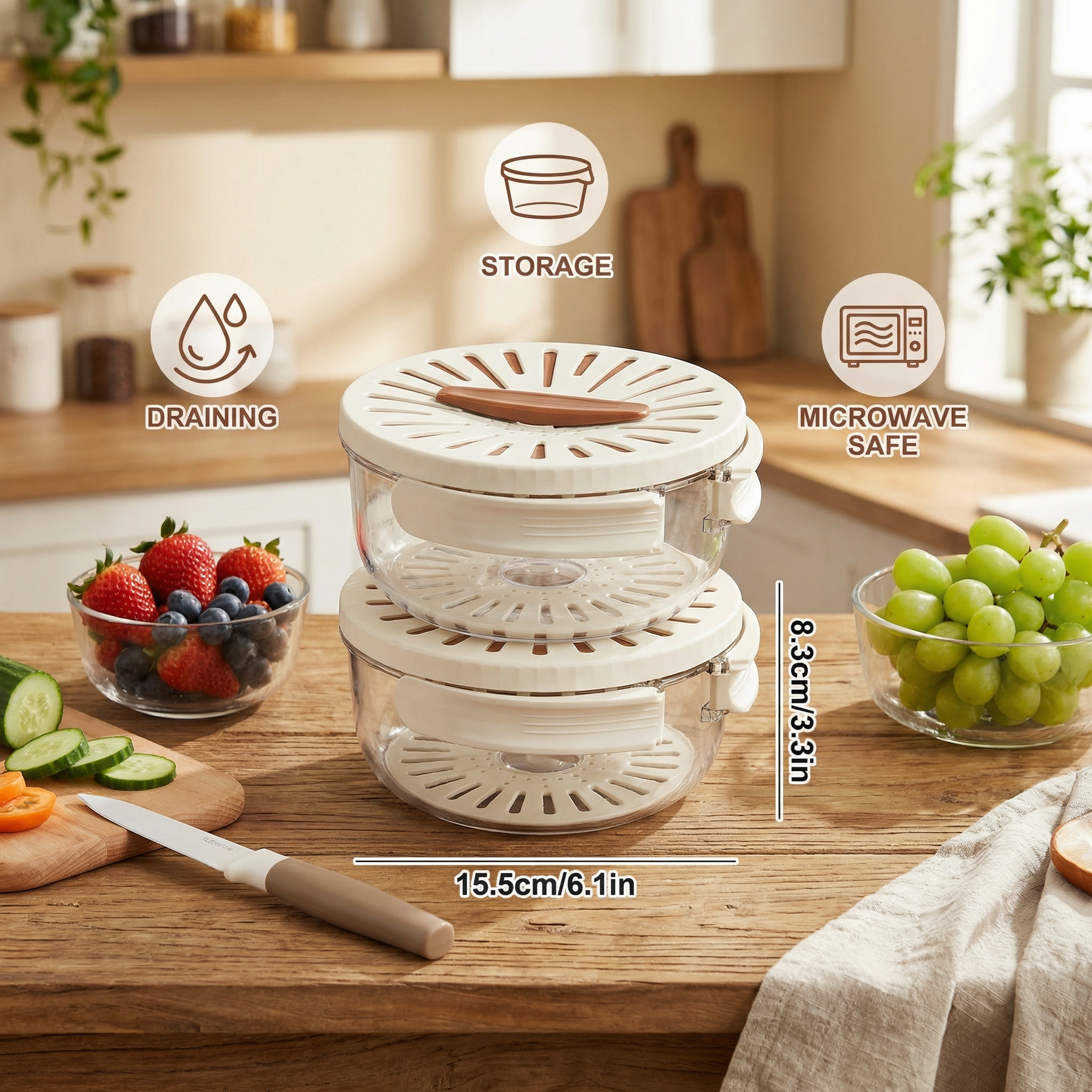 AquaDry Duo – Smart Sink Draining Tray