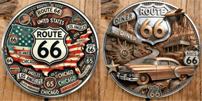 HeritageMint – Route 66-100 Years of Freedom Commemorative Medallion