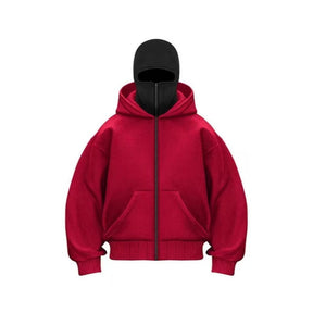 HideFit – Full Zip Mask Hoodie Jacket